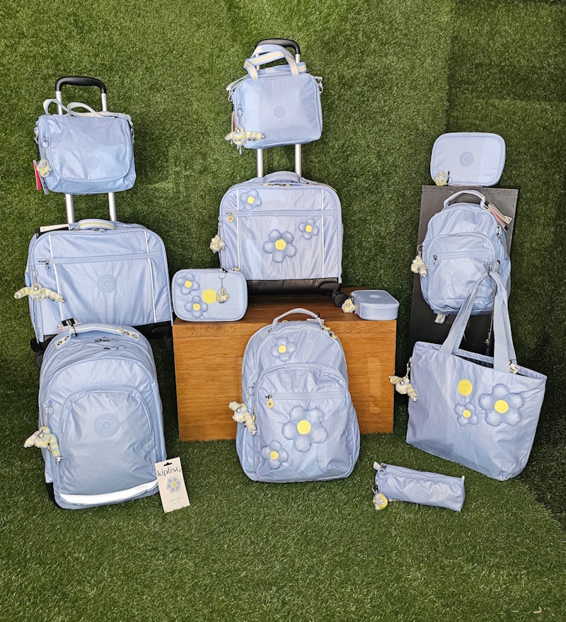 Kipling Clear Sky Met - Bloom Crush Met