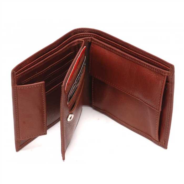 Portefeuille horizontal avec porte-monnaie