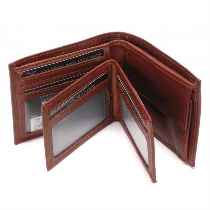 Portefeuille horizontal Mica amovible avec portemonnaie